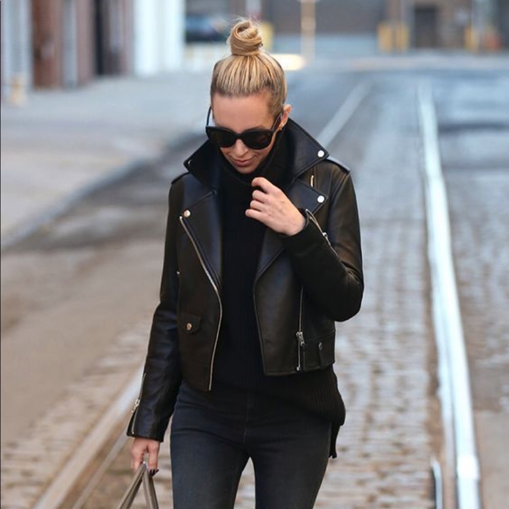 Leather Jacket From American Eagle - image 2